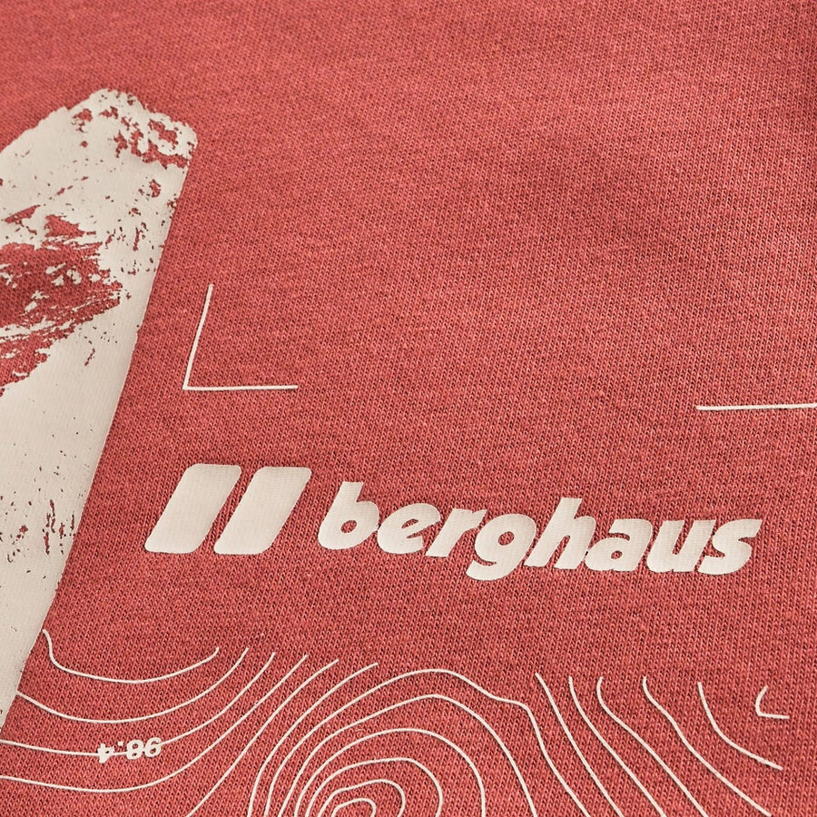 unisex volcanism tee - red berghaus