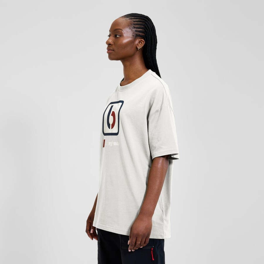 unisex the b tee - grey berghaus