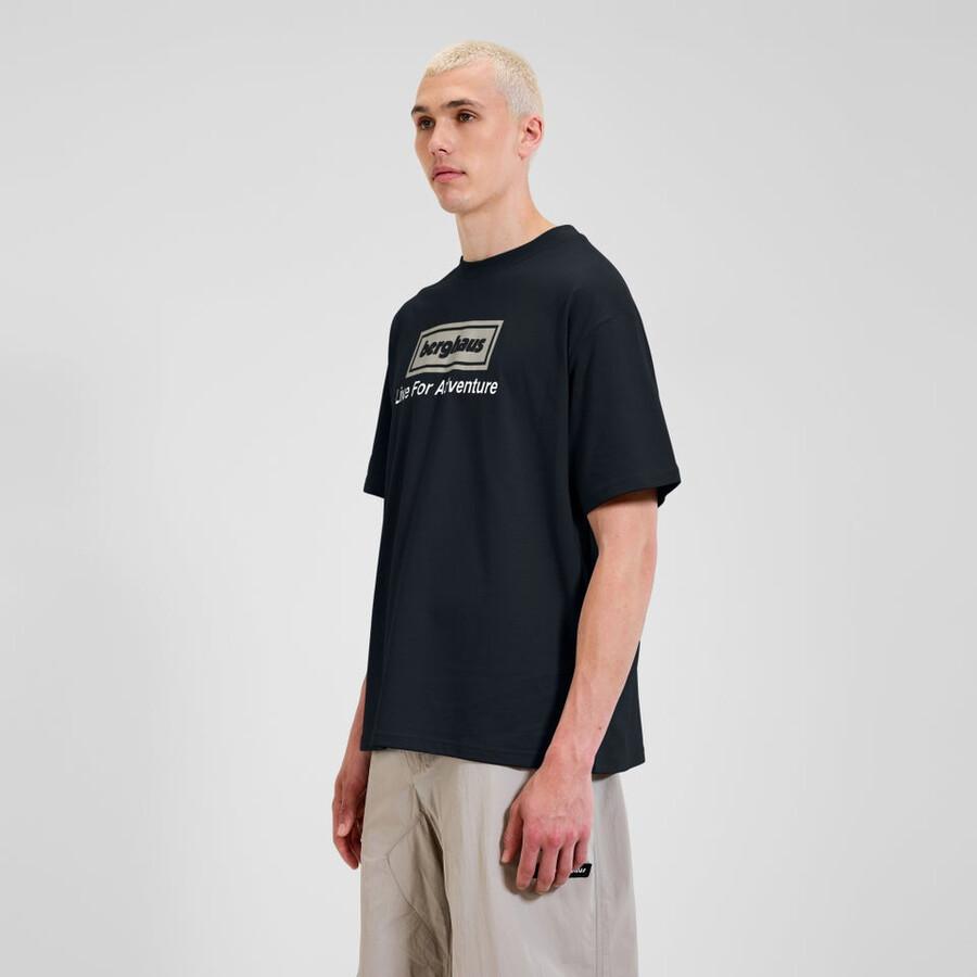 unisex adventure tour tee - black berghaus