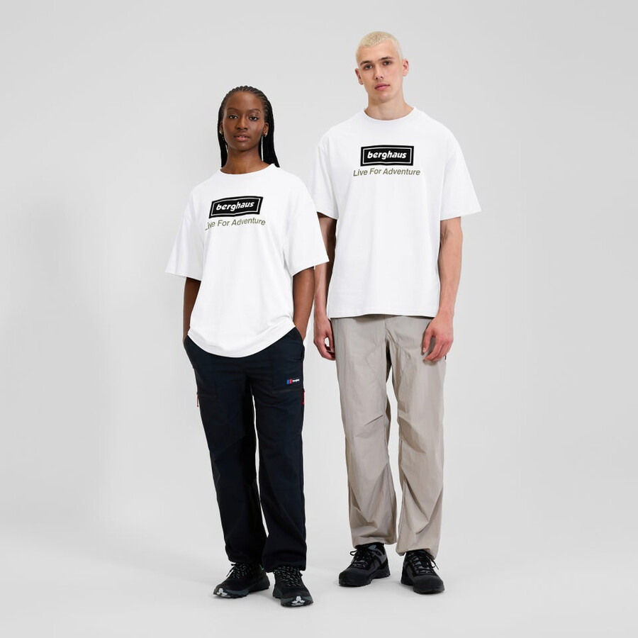 unisex adventure tour tee - white berghaus
