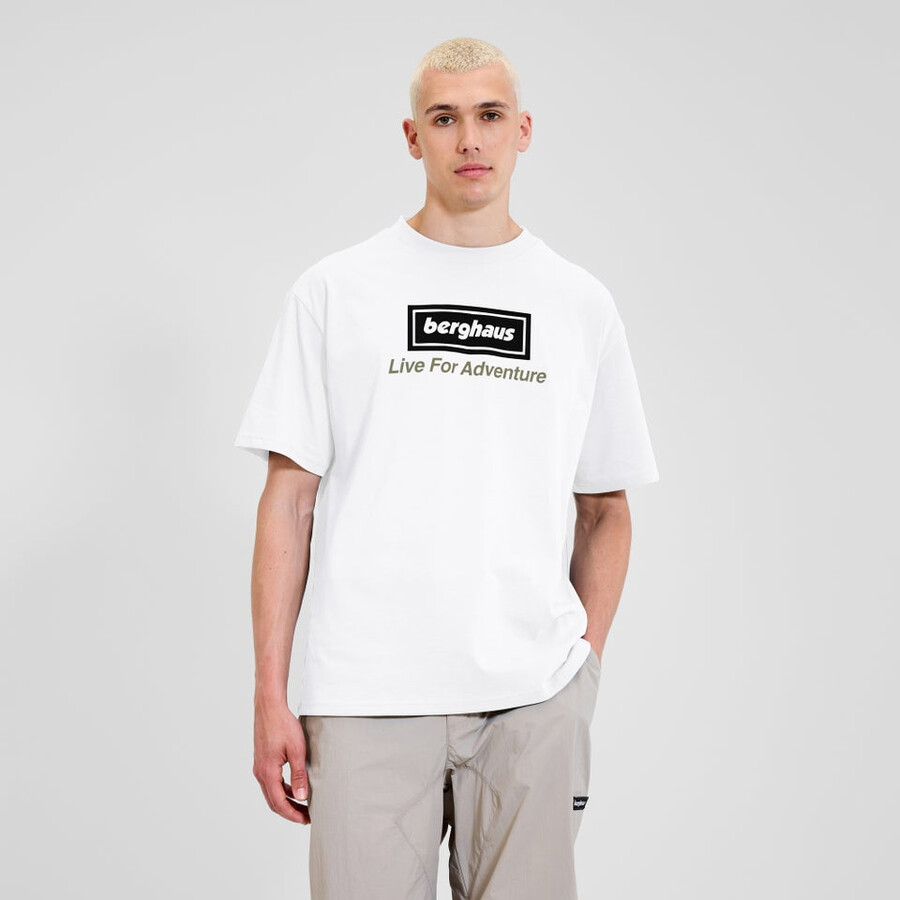 unisex adventure tour tee - white berghaus