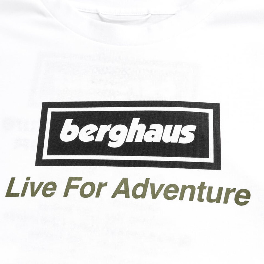 unisex adventure tour tee - white berghaus