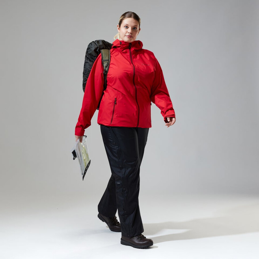 womens deluge 2.0 pant - black berghaus