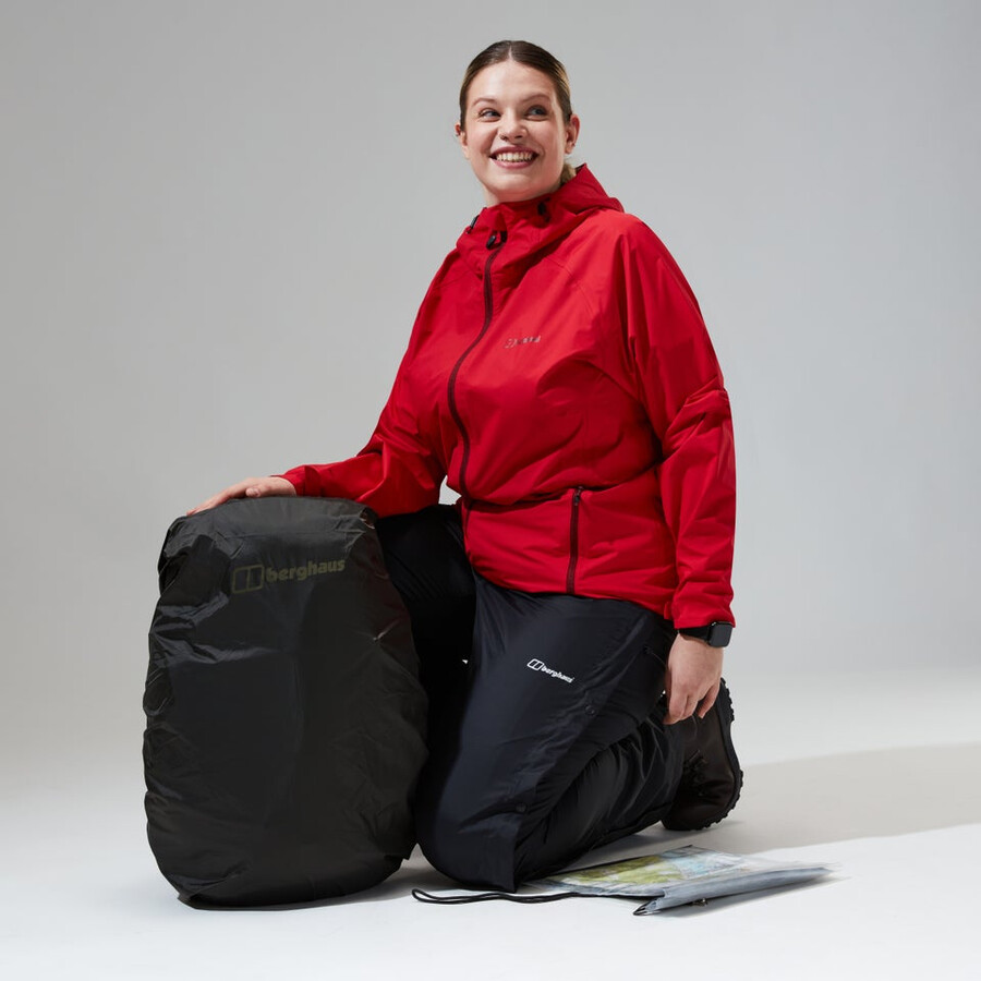 womens deluge 2.0 pant - black berghaus