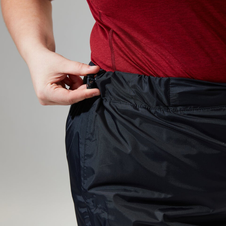 womens deluge 2.0 pant - black berghaus