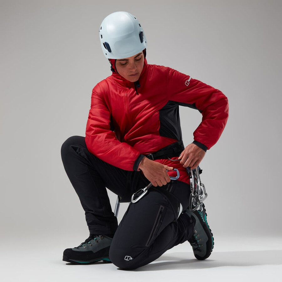 womens mtn guide mw technical pant - black berghaus