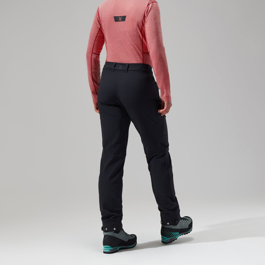 womens mtn guide mw technical pant - black berghaus