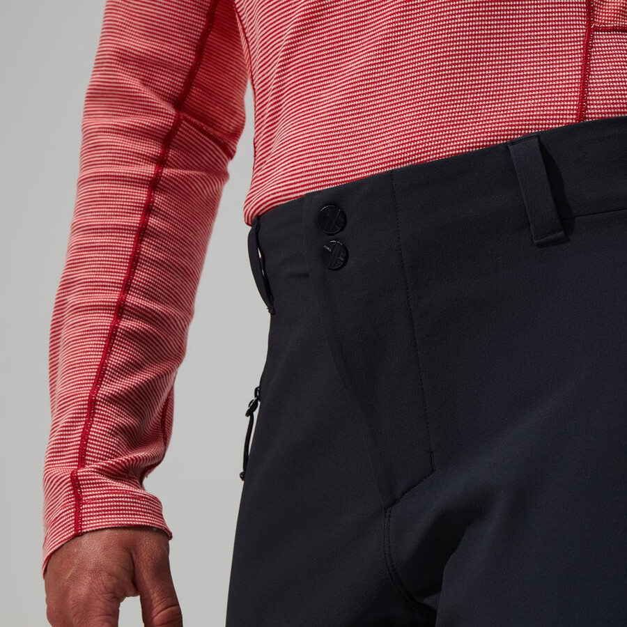 womens mtn guide mw technical pant - black berghaus