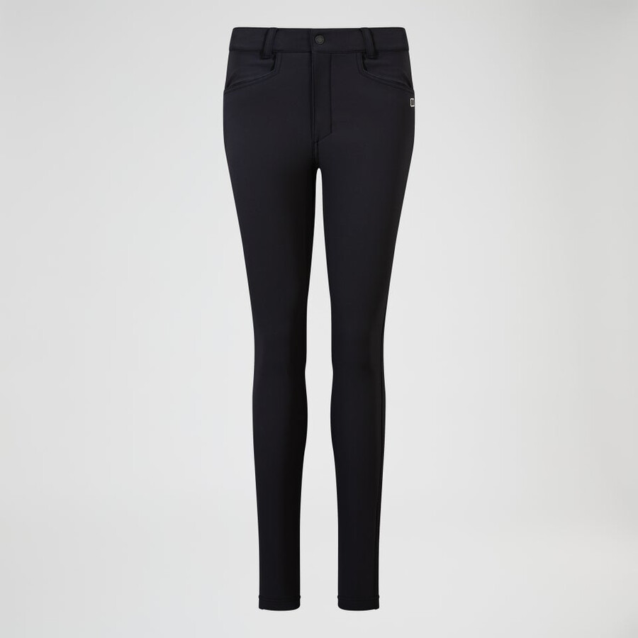 womens everyday skinny stretch pant - black berghaus