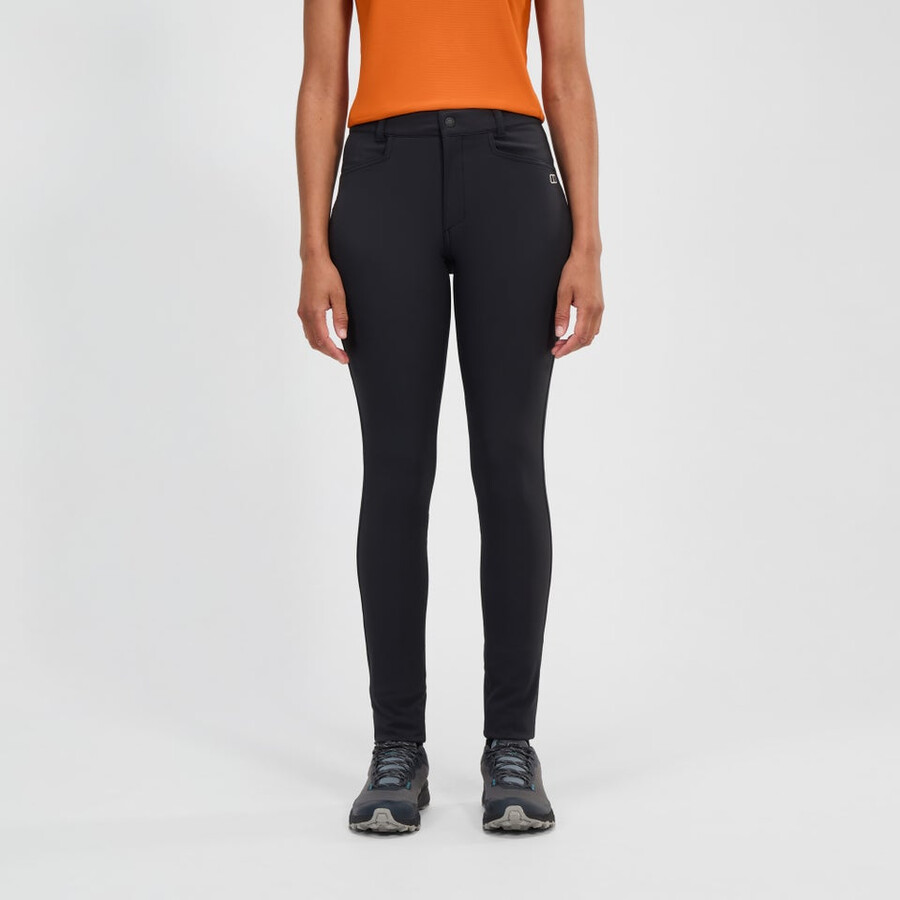 womens everyday skinny stretch pant - black berghaus