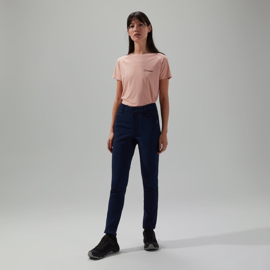 womens everyday skinny stretch pant blue berghaus