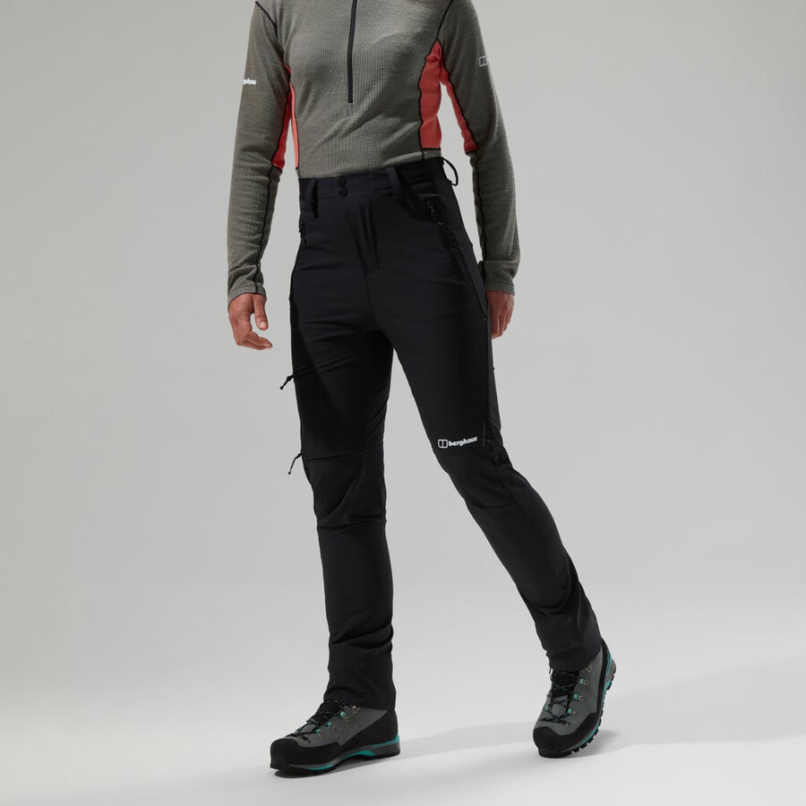 womens mtn guide alpine pant - black berghaus