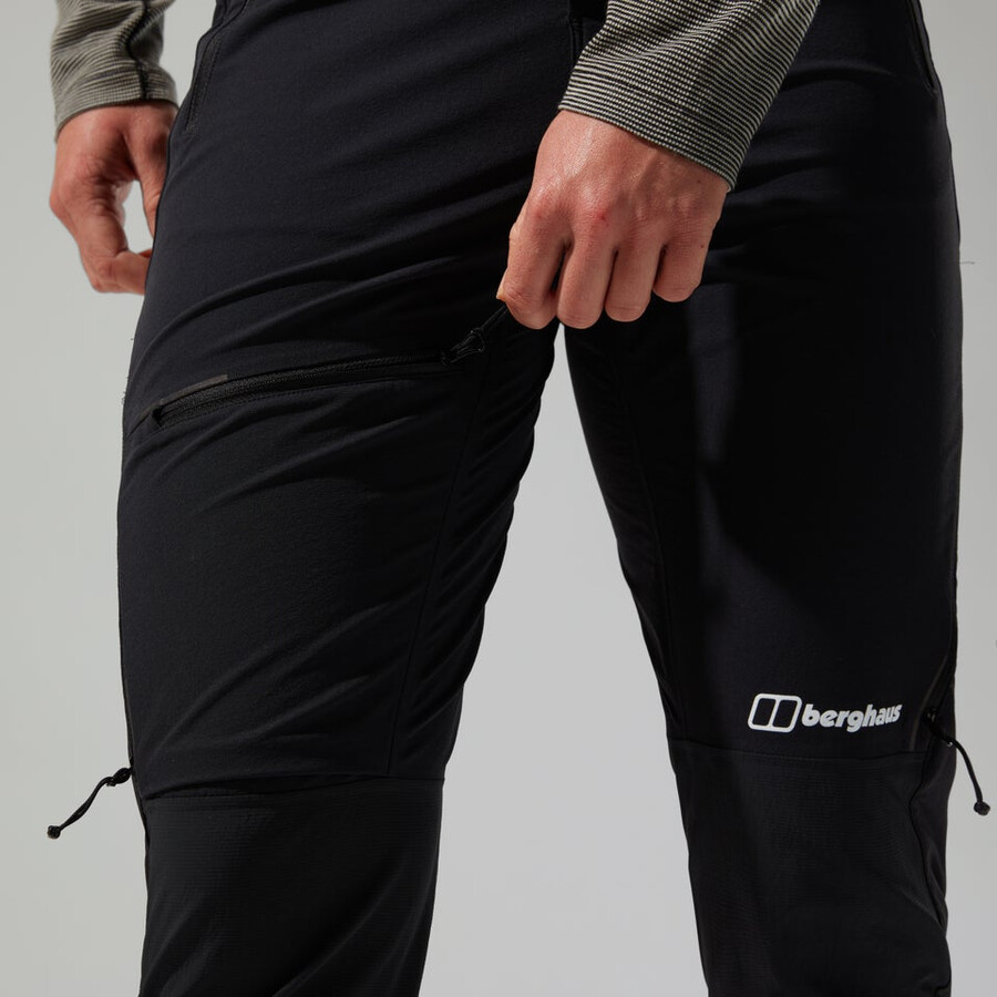 womens mtn guide alpine pant - black berghaus