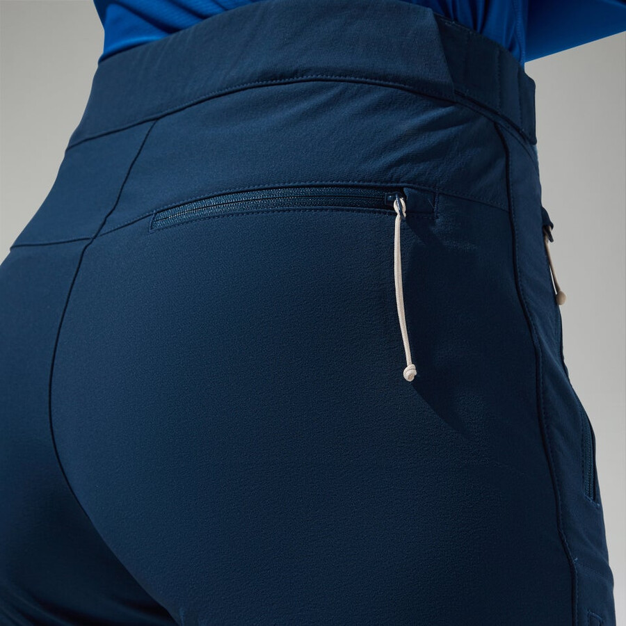 womens trail-explorer pant - navy berghaus