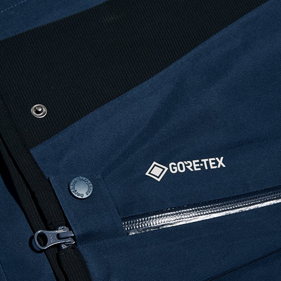 womens ridge-seeker gore-tex waterproof pant - blue berghaus