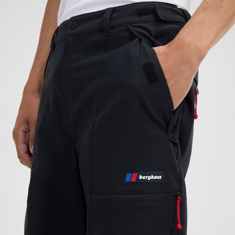 unisex storm 25 cargo pant - black berghaus