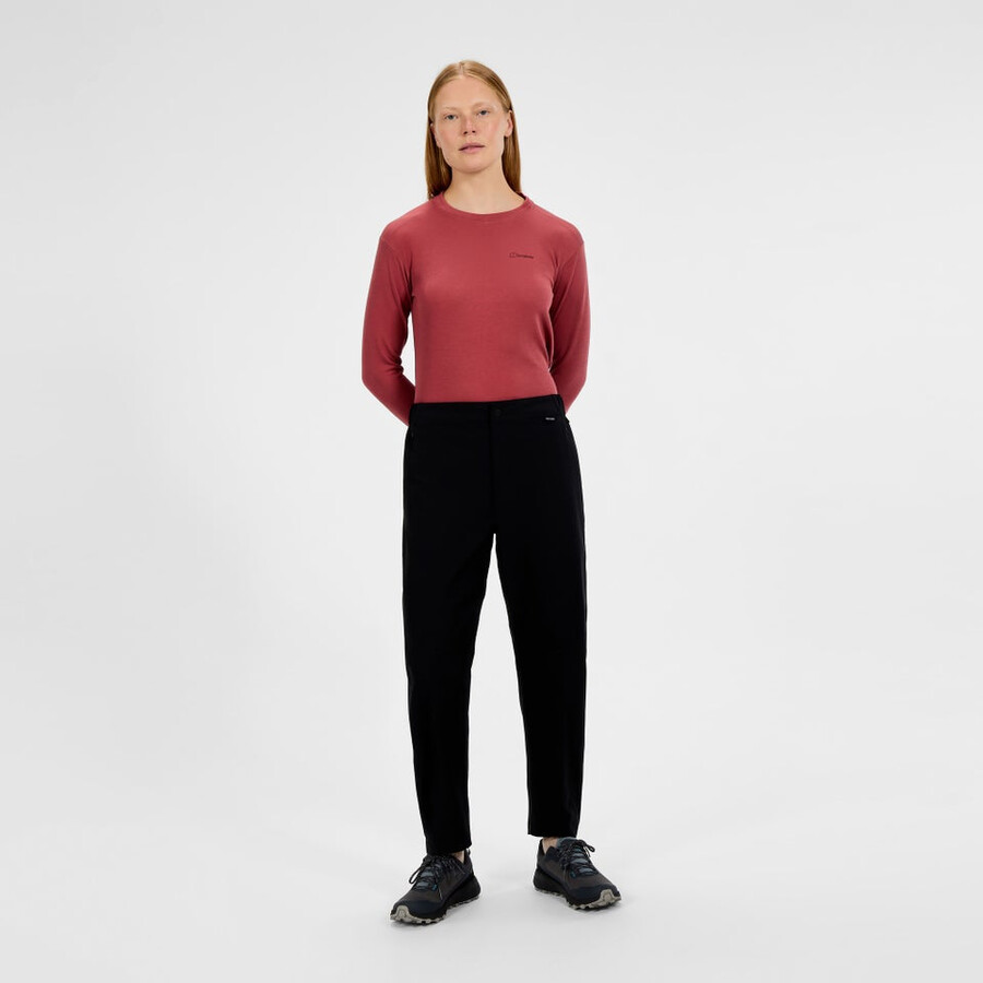 womens burwell pant - black berghaus