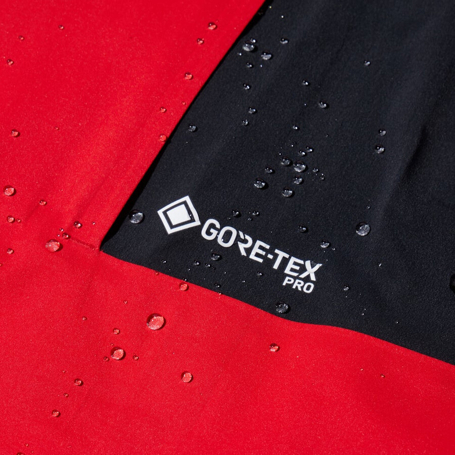 womens mtn guide gore-tex pro jacket - redblack berghaus