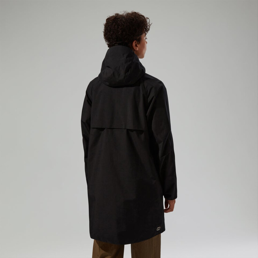 womens ashberry gore-tex waterproof jacket - black berghaus
