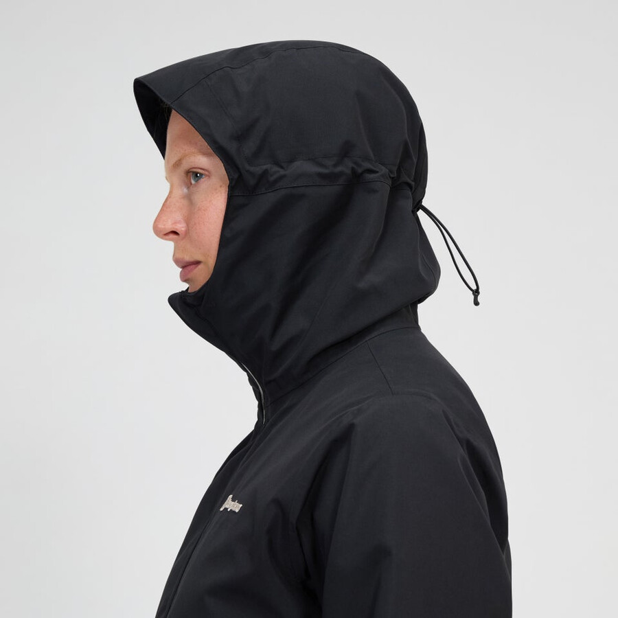 womens bramblfell gemini gore-tex waterproof 3in1 jacket - black berghaus