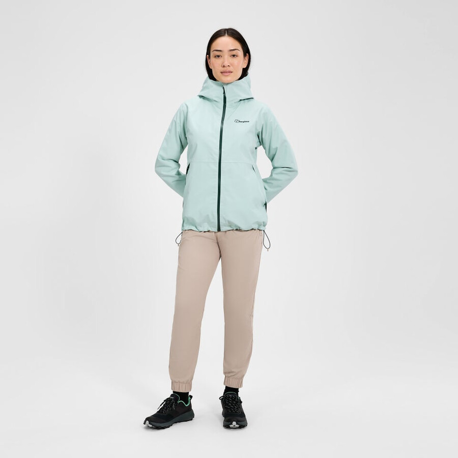 womens bramblfell gemini gore-tex waterproof 3in1 jacket - green berghaus