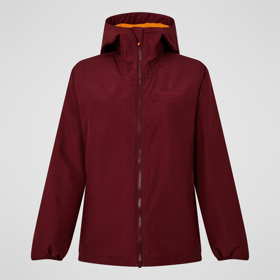 womens deluge pro 3.0 insulated jacket - red berghaus