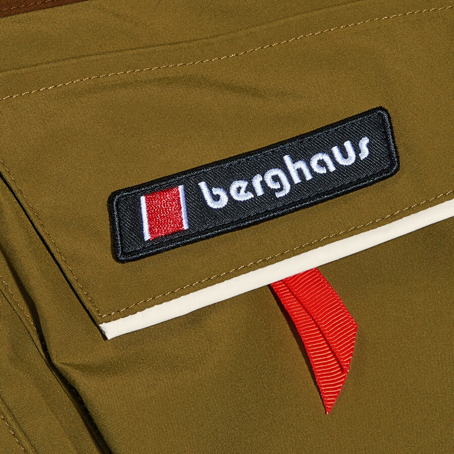 unisex trango gore-tex waterproof jacket - greenbrown berghaus