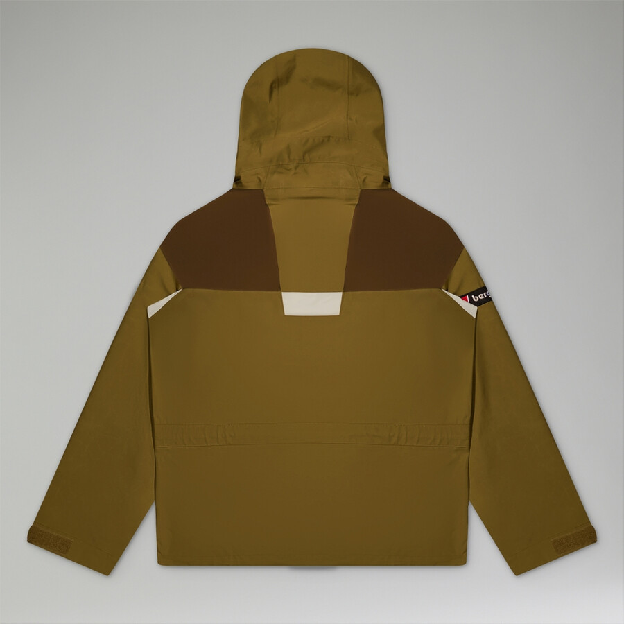 unisex trango gore-tex waterproof jacket - greenbrown berghaus