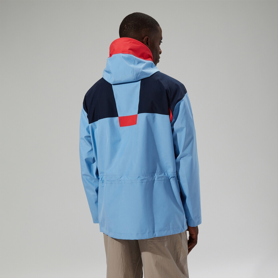 unisex trango gore-tex waterproof jacket - blue berghaus