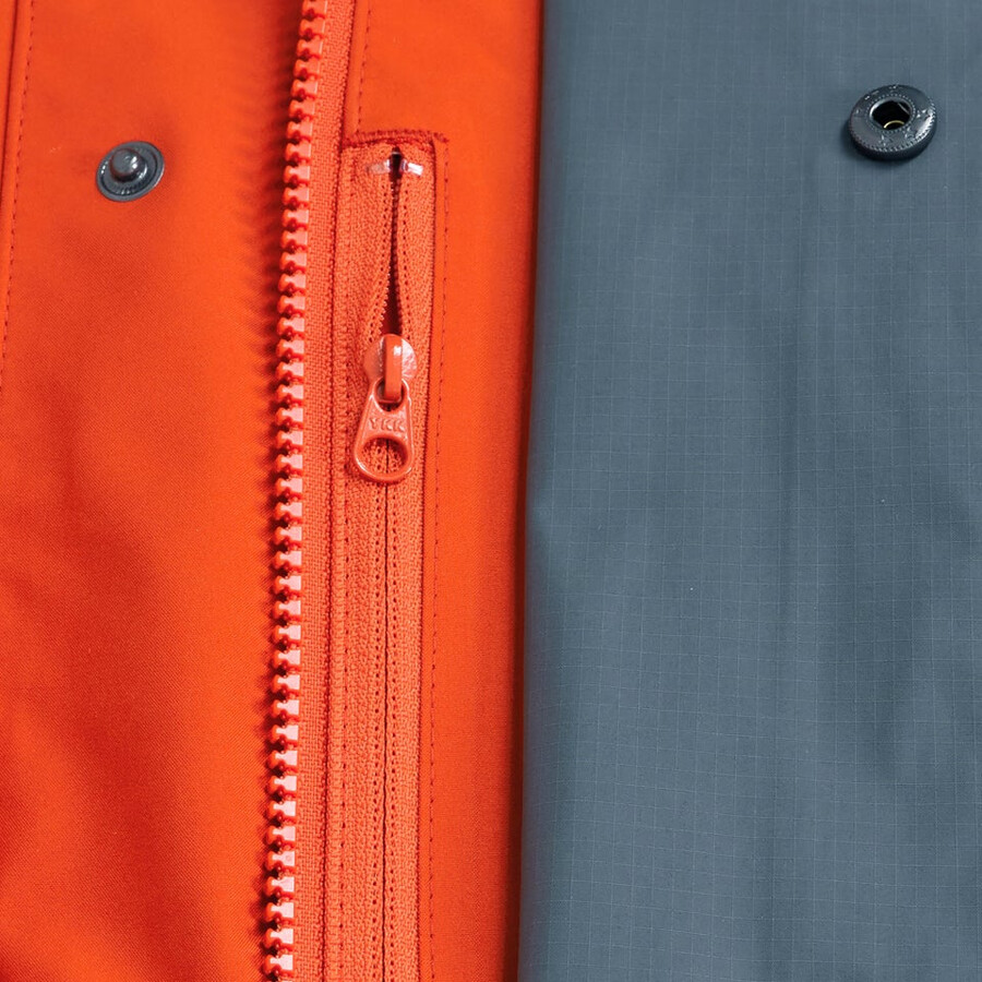 unisex trango gore-tex waterproof jacket - orangegrey berghaus