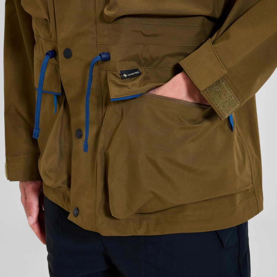 unisex trango gore-tex waterproof jacket - browngrey berghaus