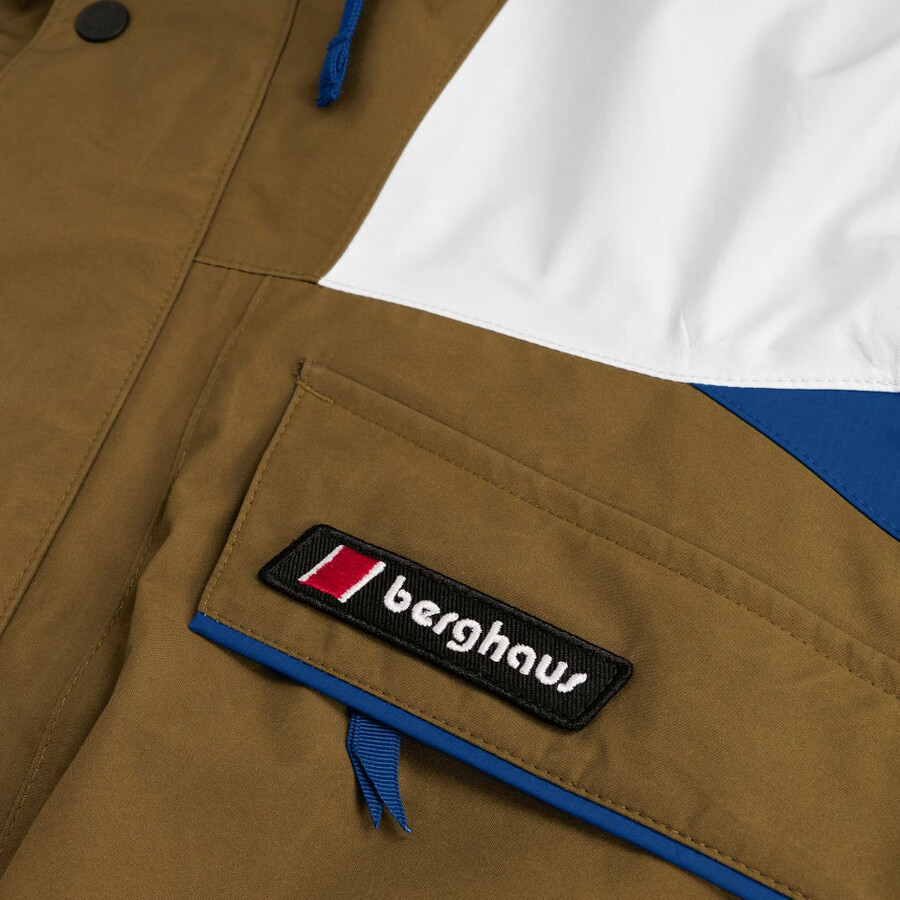unisex trango gore-tex waterproof jacket - browngrey berghaus
