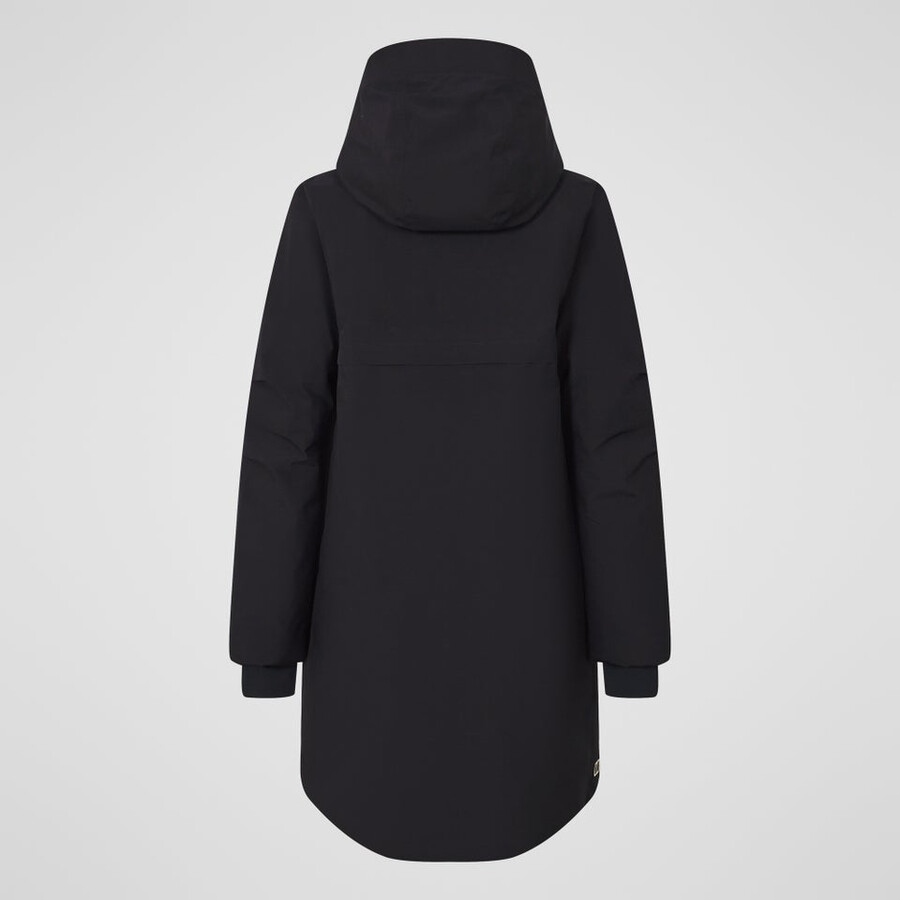 womens ashberry gore-tex down parka - black berghaus