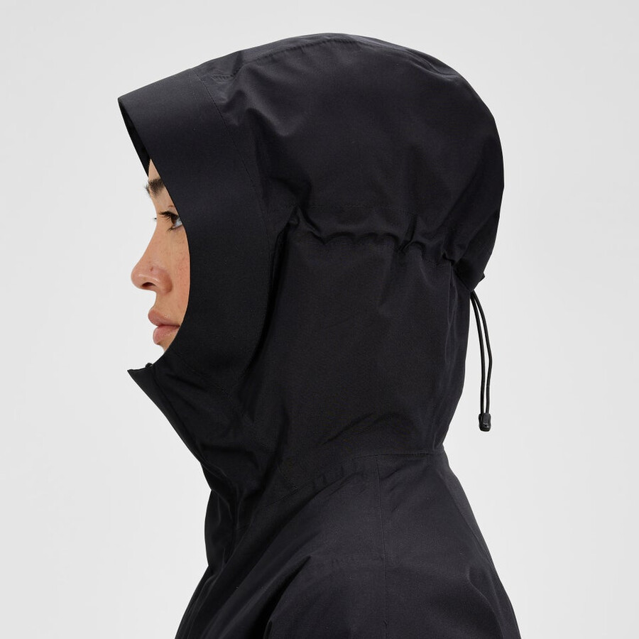 womens ashberry gore-tex down parka - black berghaus