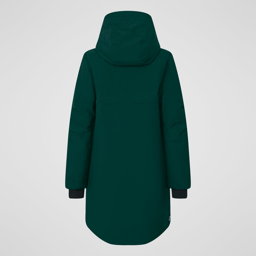 womens ashberry gore-tex down parka - green berghaus