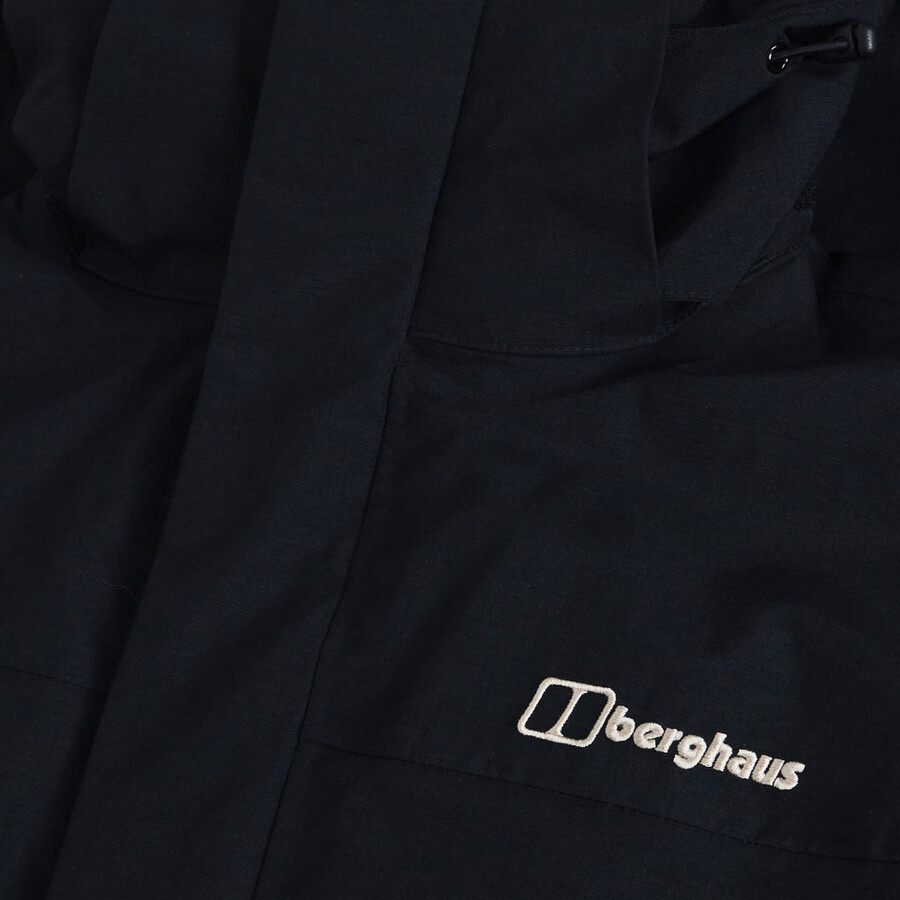 womens hillwalker 2.0 interactive gore-tex waterproof jacket - black berghaus