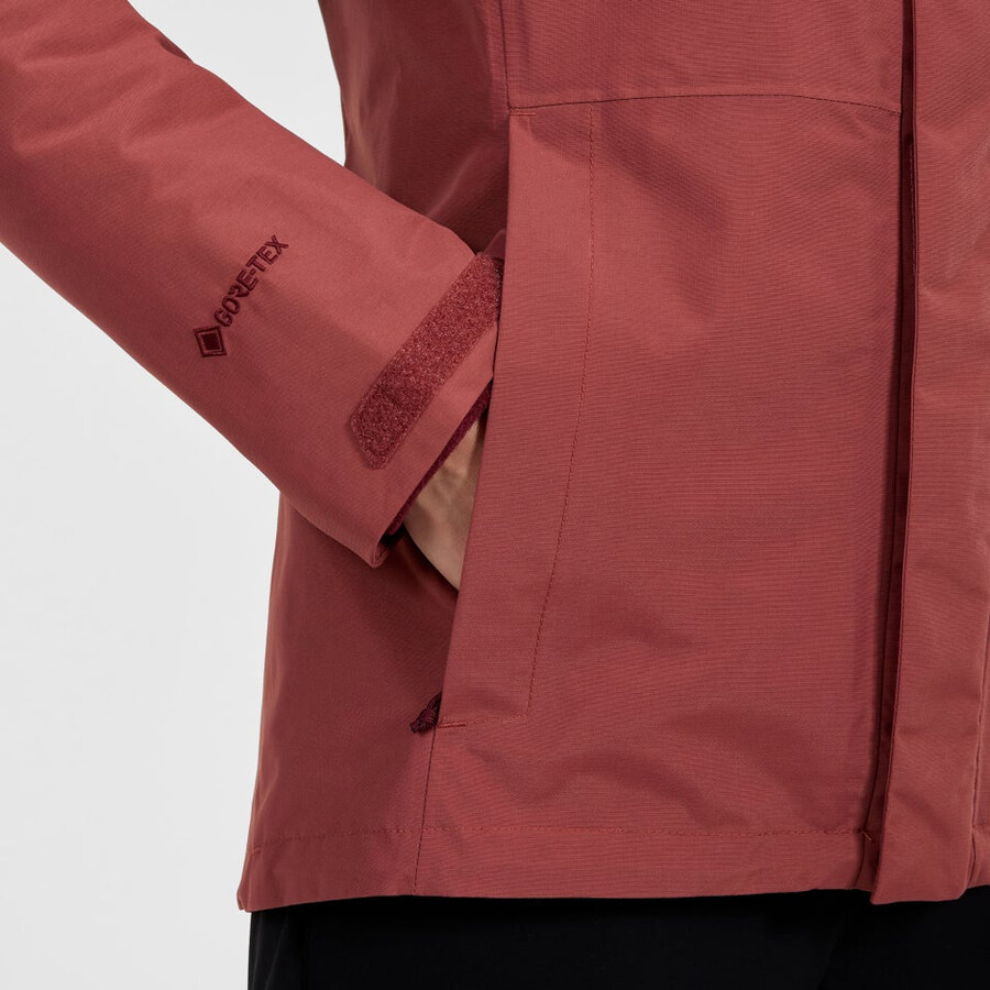 womens hillwalker 2.0 interactive gore-tex waterproof jacket - red berghaus