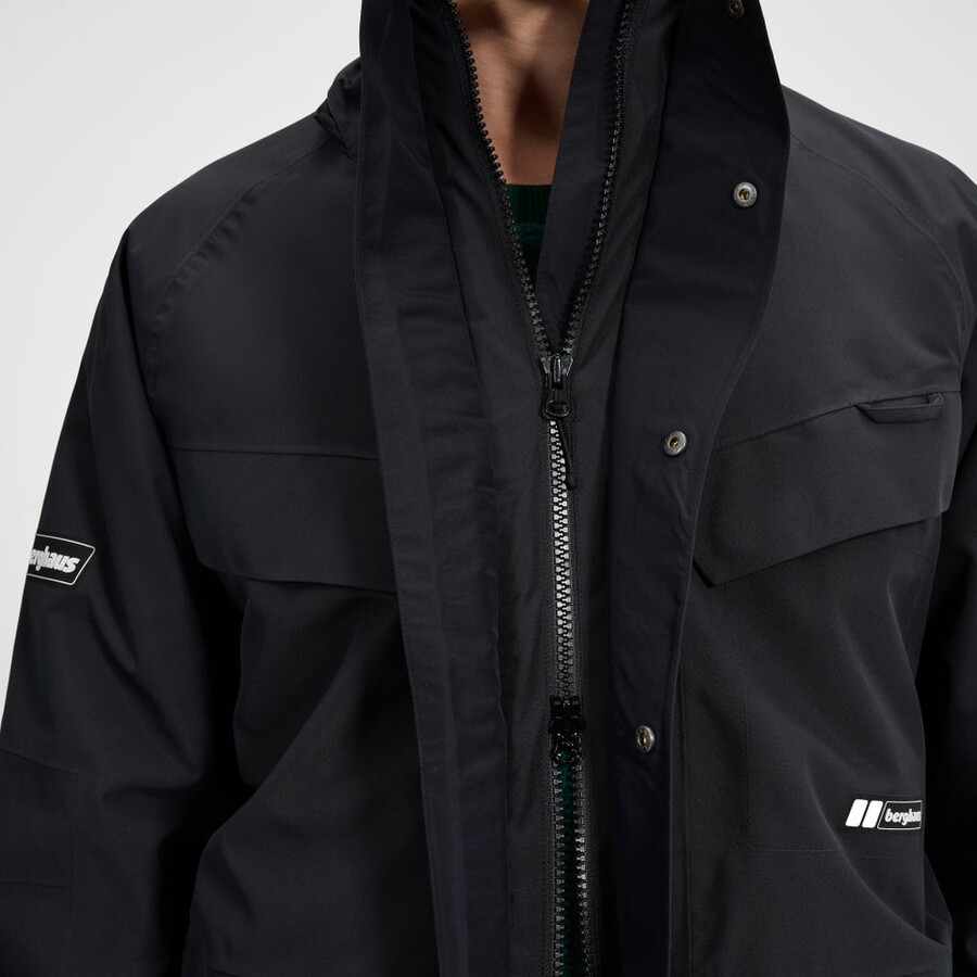 unisex volcanism parka - black berghaus