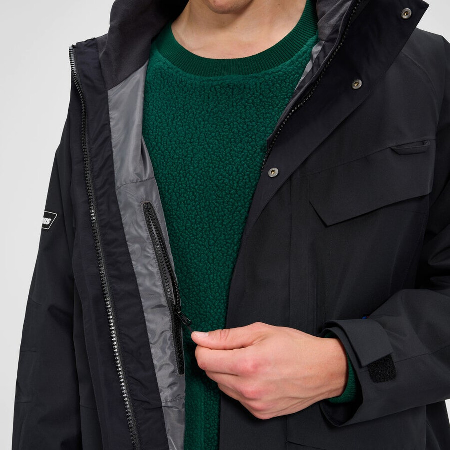 unisex volcanism parka - black berghaus
