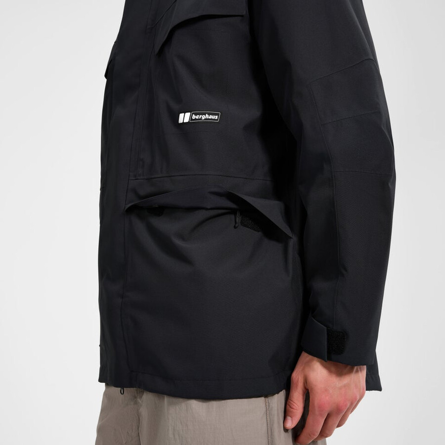 unisex volcanism parka - black berghaus