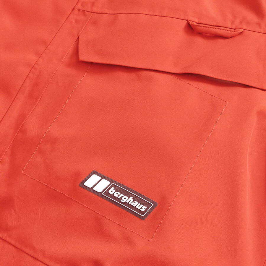 unisex volcanism parka - orange berghaus
