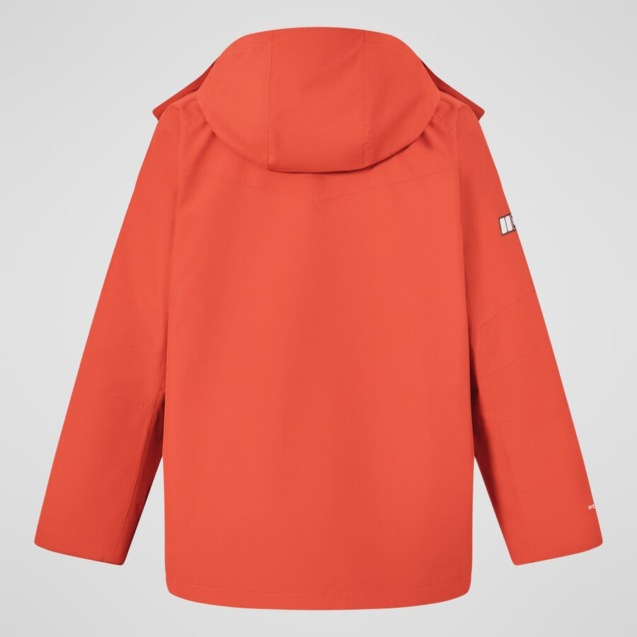 unisex volcanism parka - orange berghaus