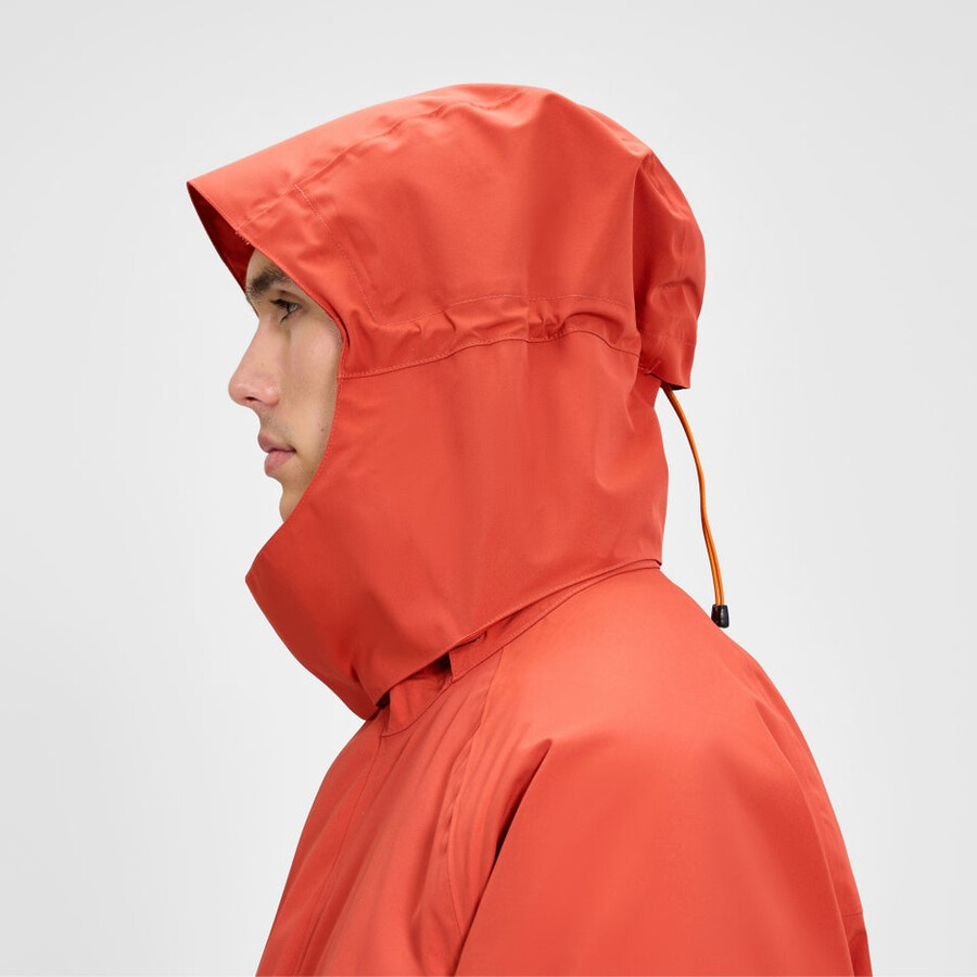 unisex volcanism parka - orange berghaus