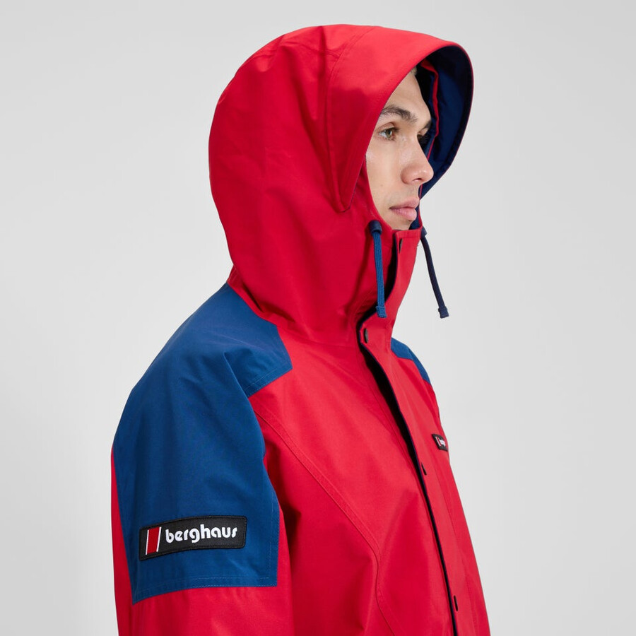 unisex meru mountain gore-tex jacket - redblue berghaus