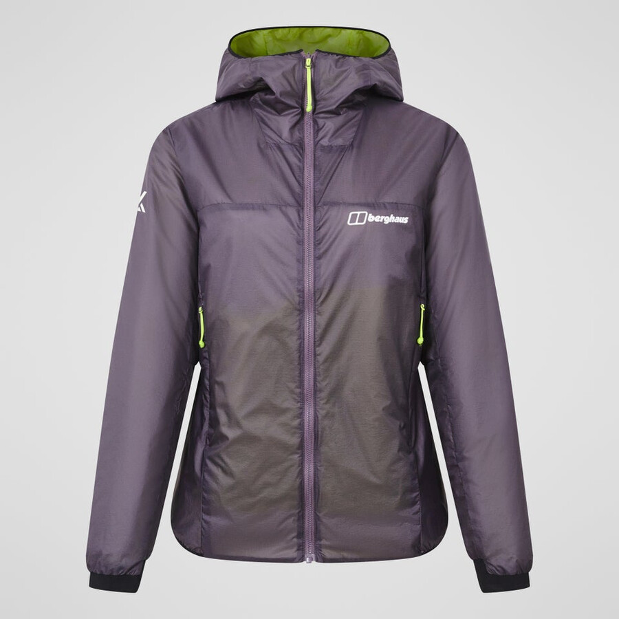 womens mtn arete synthetic hoody - purple berghaus