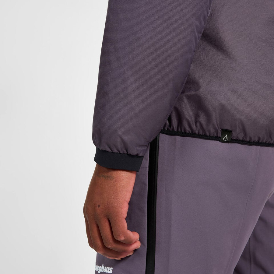 womens mtn arete synthetic hoody - purple berghaus