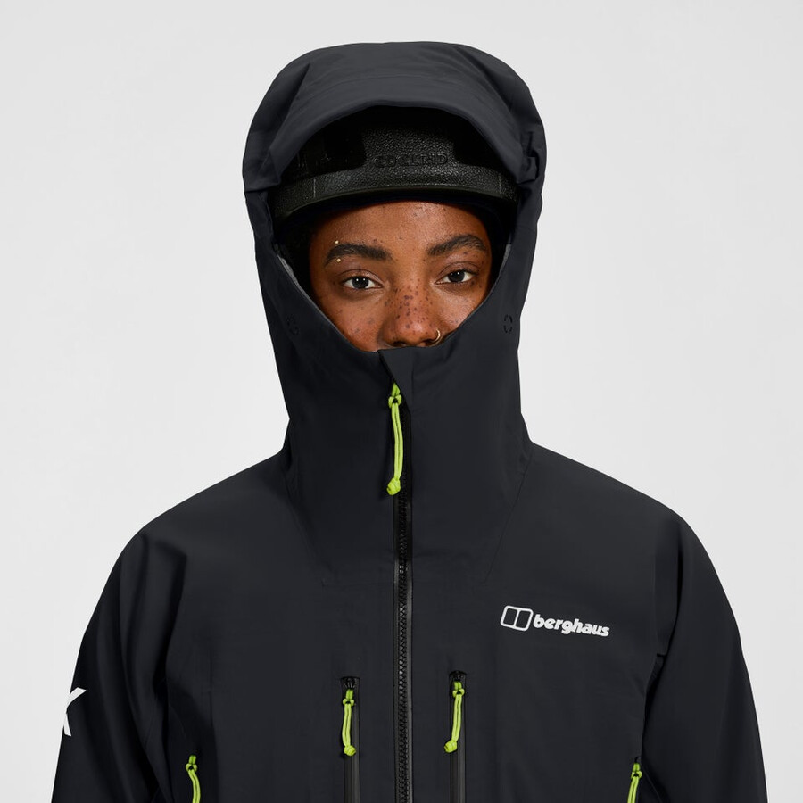 womens extrem vanguard gore-tex jacket - black berghaus