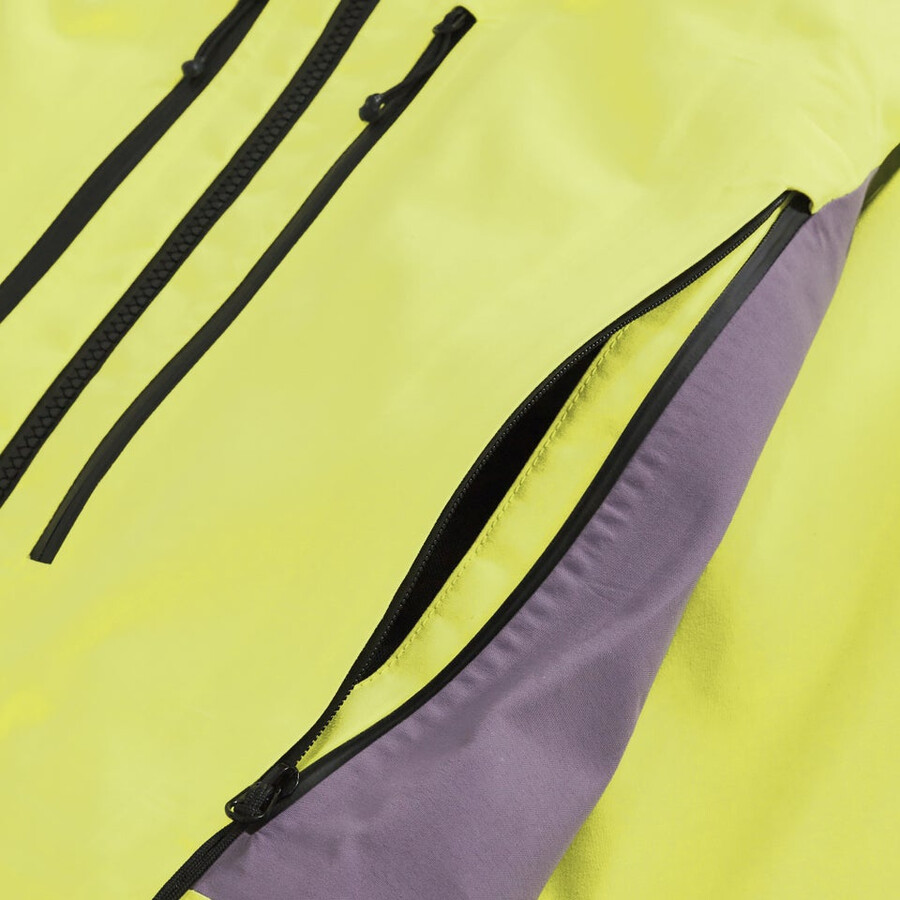 womens extrem vanguard gore-tex jacket - yellowpurple berghaus