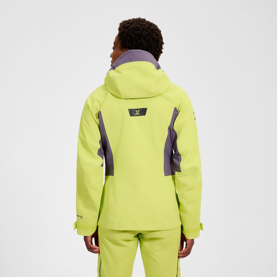 womens extrem vanguard gore-tex jacket - yellowpurple berghaus