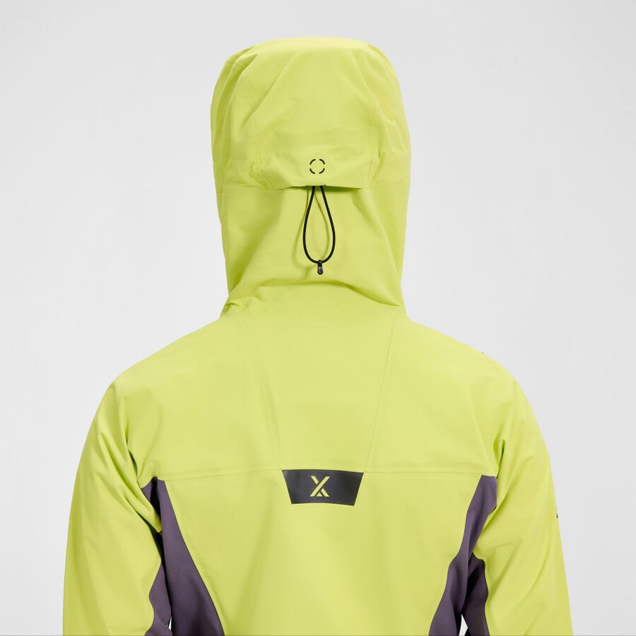 womens extrem vanguard gore-tex jacket - yellowpurple berghaus